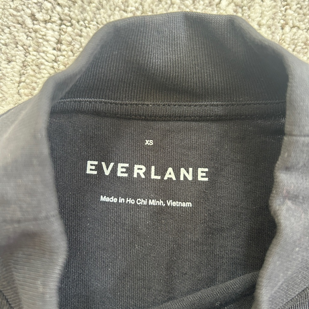 Everlane Women’s Black Cotton Dress